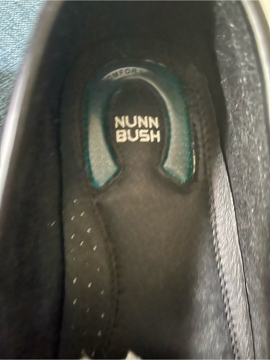 Nunn Bush Black Leather Penny Loafers Slip-On Dress Shoes S 11M